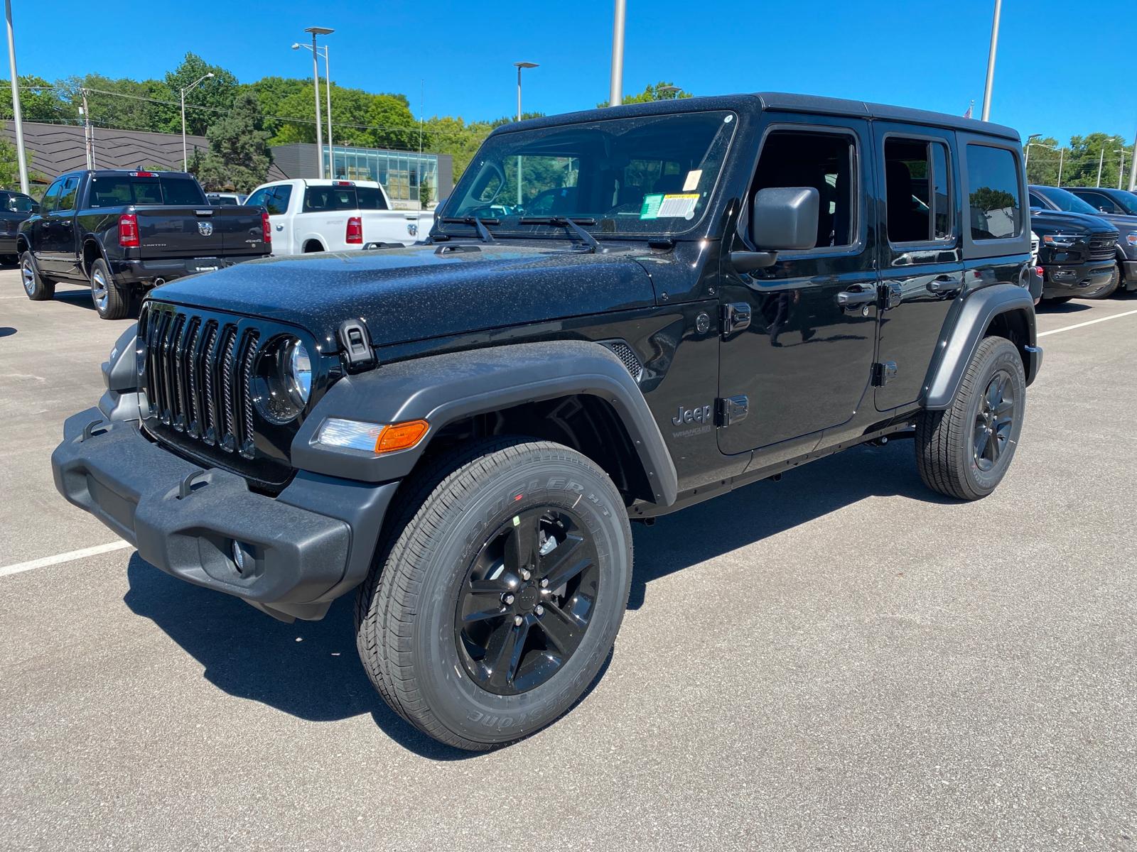 New 2020 Jeep Wrangler Unlimited Sport Altitude 4×4 4WD Sport Utility