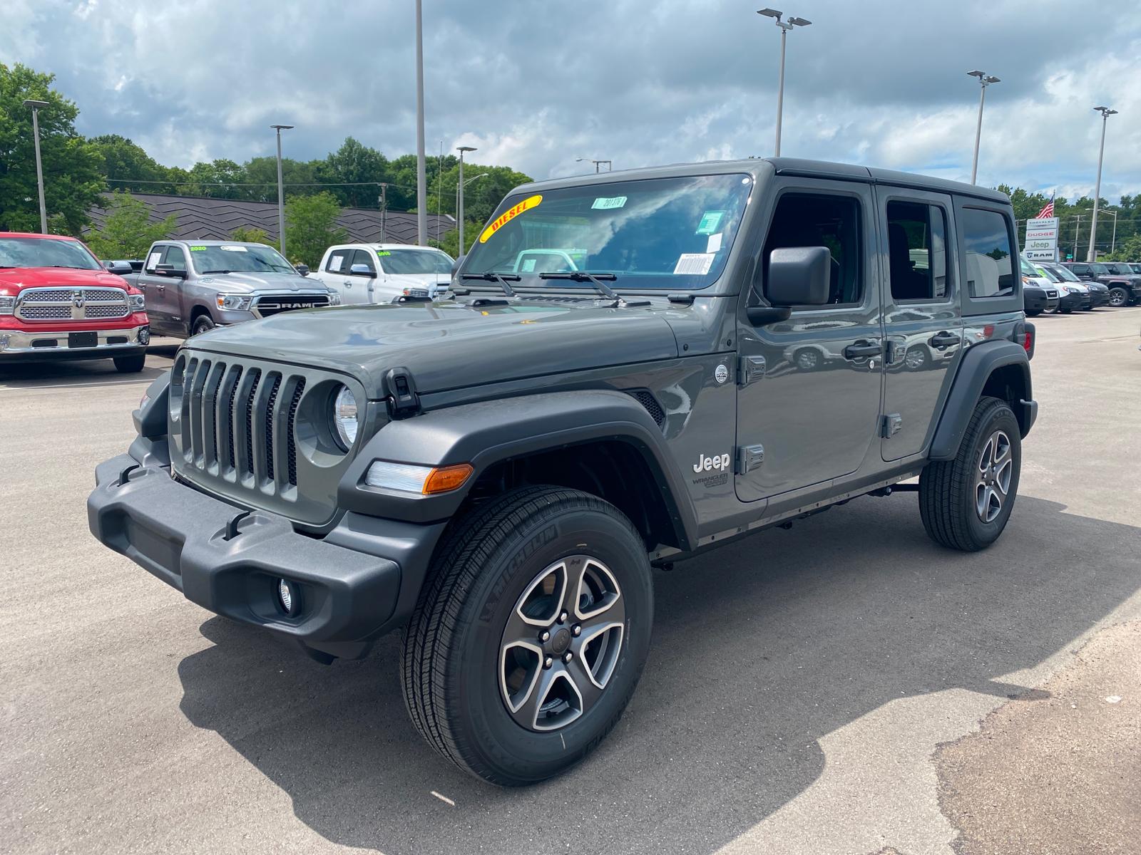 New 2020 Jeep Wrangler Unlimited Willys 4×4 4WD Sport Utility