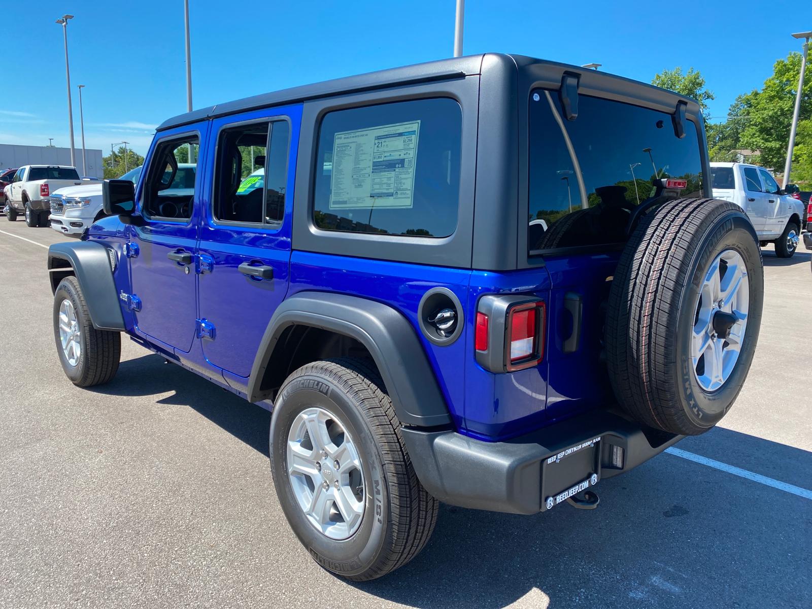 New 2020 Jeep Wrangler Unlimited Sport S 4×4 4WD Sport Utility