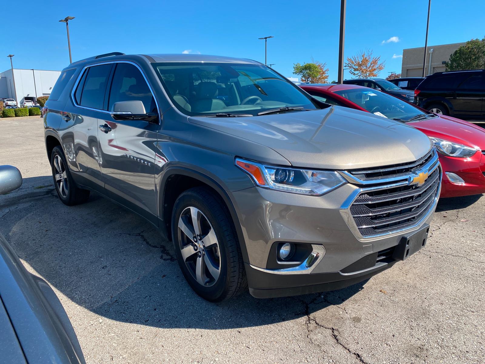 PreOwned 2018 Chevrolet Traverse FWD 4dr LT Leather w/3LT