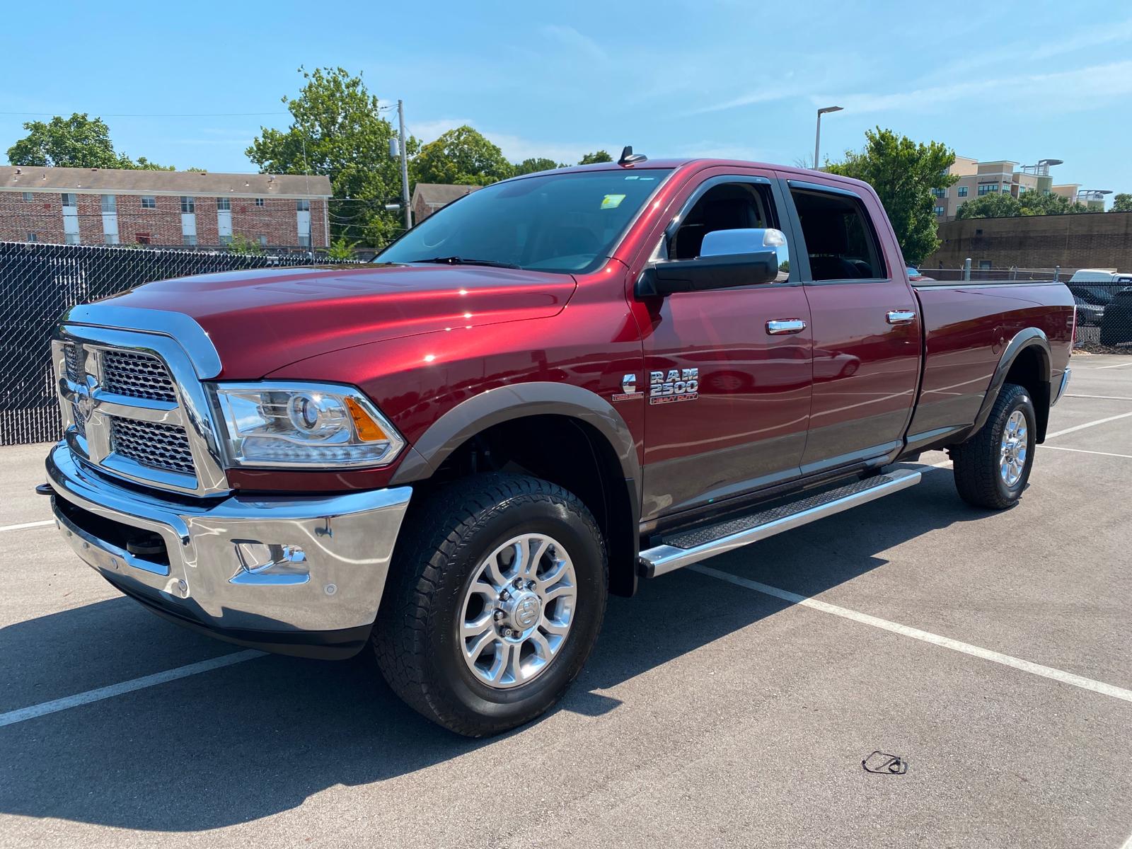 2018 white 2500 diesel with rambox for sale